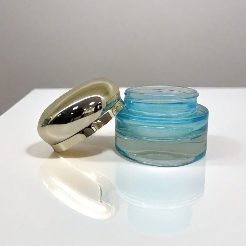 YF270 Wholesale Cosmetics Glass Packaging: Straight Round Lotion Pump Spray Bottles & Cream Jars