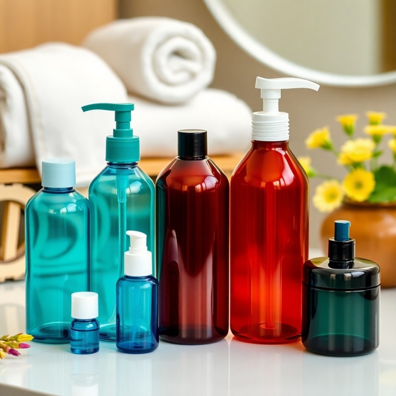 plastic bottles skin care packaging (1)
