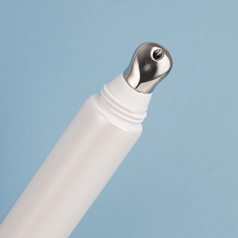 YF-TU001 Cosmetic Tube Squeeze Eye Cream Tube with Zinc Alloy Applicator