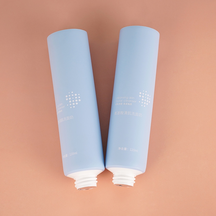 YF-TU002 120ml Cosmetic Tube with Silicone Brush Applicator