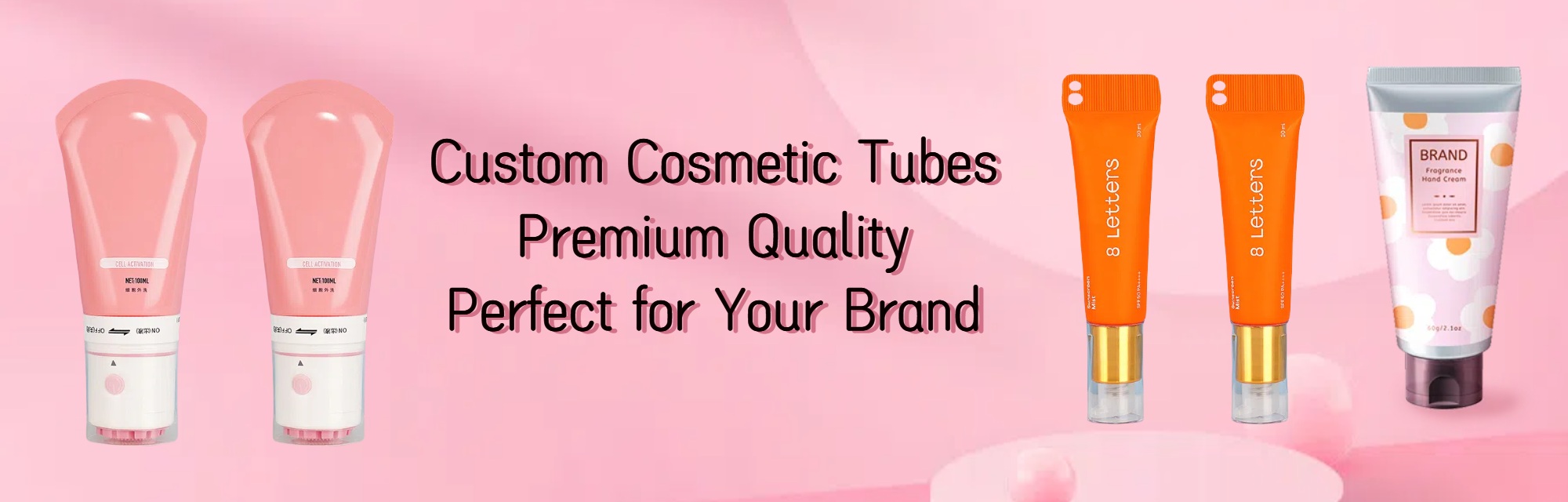 Plastic Cosmetic Face Liquid Blush Brightening Skincare Tube