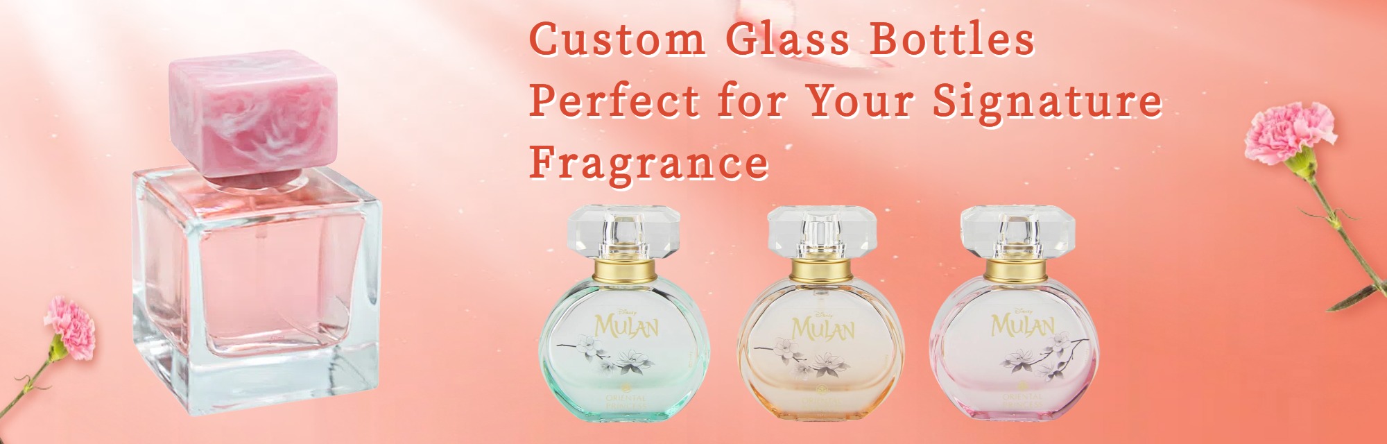  Luxury Glass Perfume Bottle 50ml