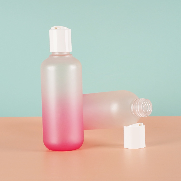 Custom Frosted PET Lotion Bottle Cosmetic Packaging Factory Direct YF-PKPET235