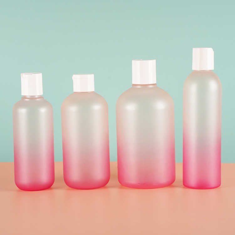 Custom Frosted PET Lotion Bottle Cosmetic Packaging Factory Direct YF-PKPET235