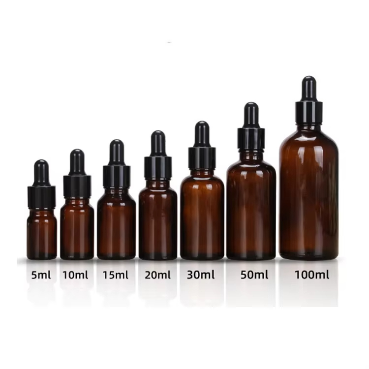 Factory Direct Custom Glass Dropper Bottles for Skincare and Oils YF-GOM057