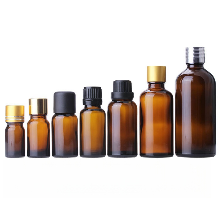 Wholesale Boston Amber Glass Dropper Bottles for Oils YF-GOM057B