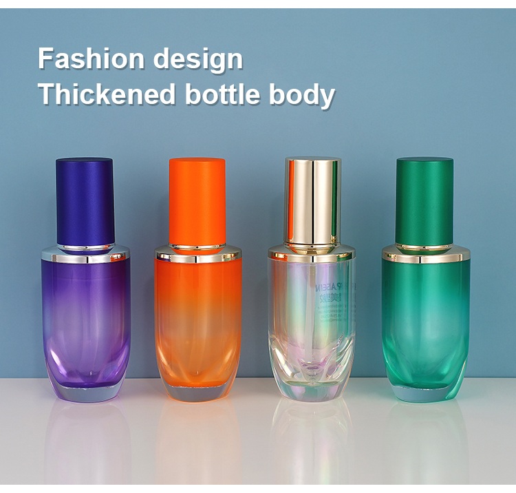 Custom 30ml Luxury Cream Lotion Bottle OEM ODM Skincare Packaging YF-GL30J
