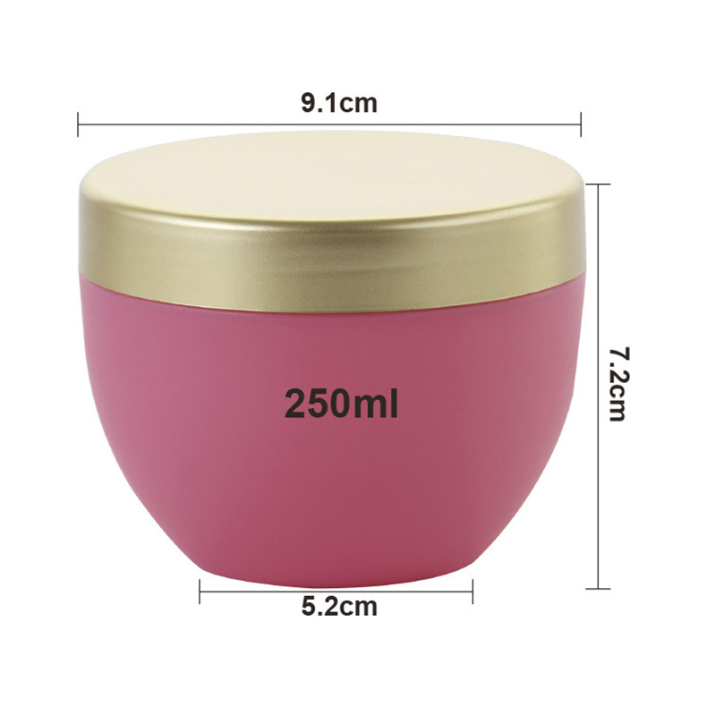 Custom 250ml Plastic Cream Jar for Skincare Packaging YF-PJPP250