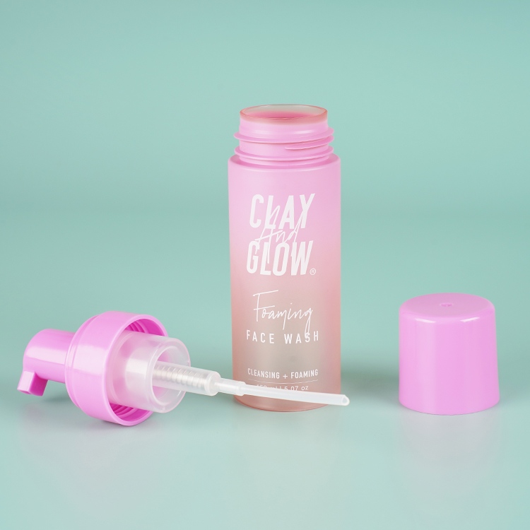 Customizable PET Foam Pump Bottles for Skincare Haircare Packaging YF-MSPET003