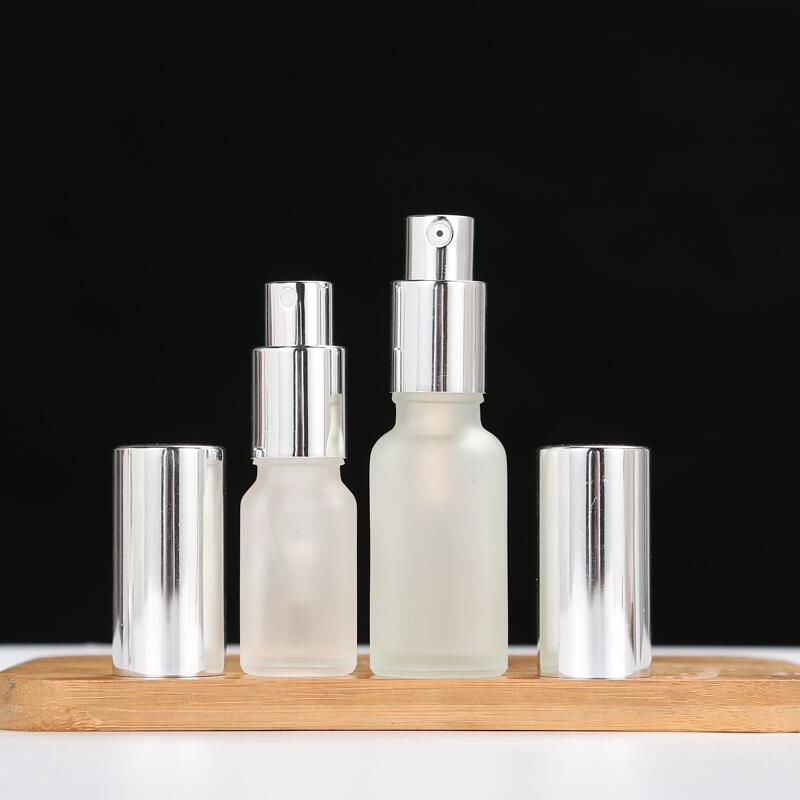 Wholesale Fine Mist Frosted Glass Perfume Bottles Packaging YF-PB007