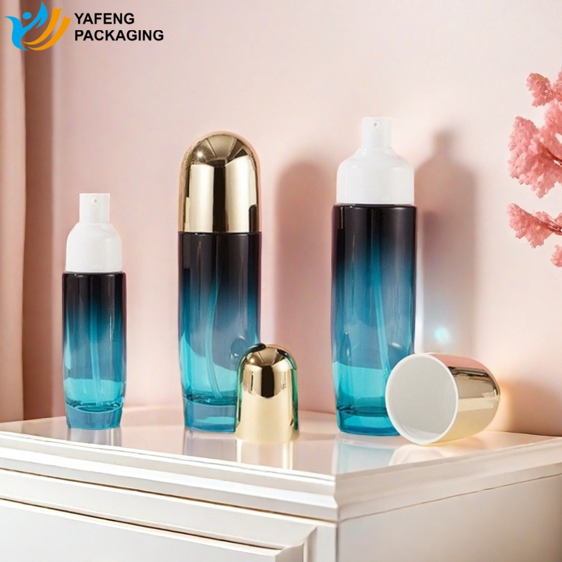 Factory Direct Cosmetic Glass Bottle Packaging For Skincare Brands YF274
