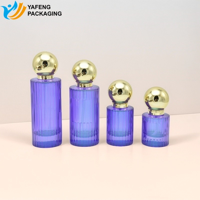Luxury Skincare Glass Bottles and Jars for Cosmetic Packaging YF270D
