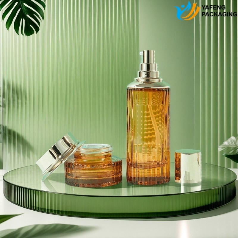 Glass Packaging Solutions for Eye Cream Face Mask Eco Friendly