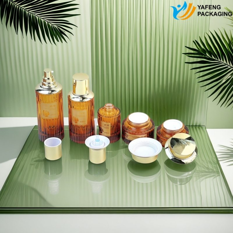 Glass Packaging Solutions for Eye Cream Face Mask Eco Friendly