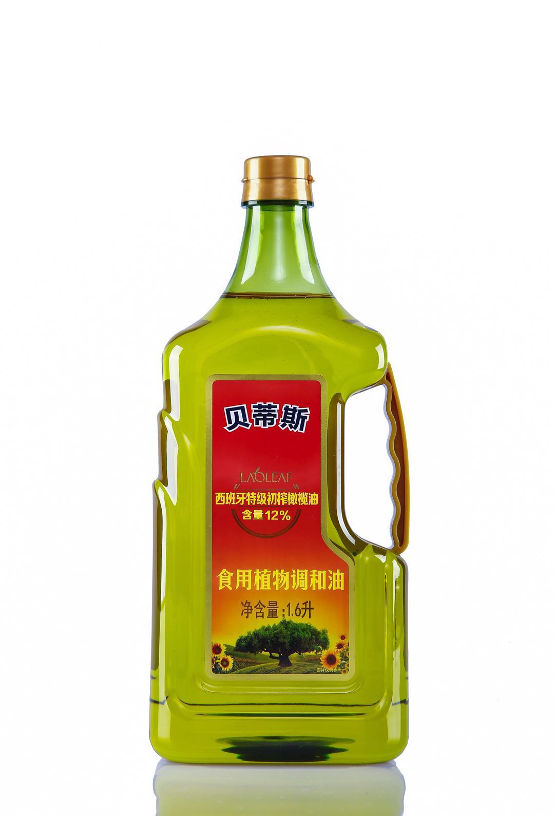 1.6L贝蒂斯食用植物调和油（葵花橄榄）瓶装