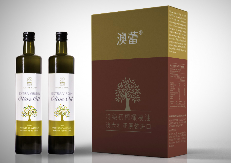 750ml澳蕾橄榄油礼盒2