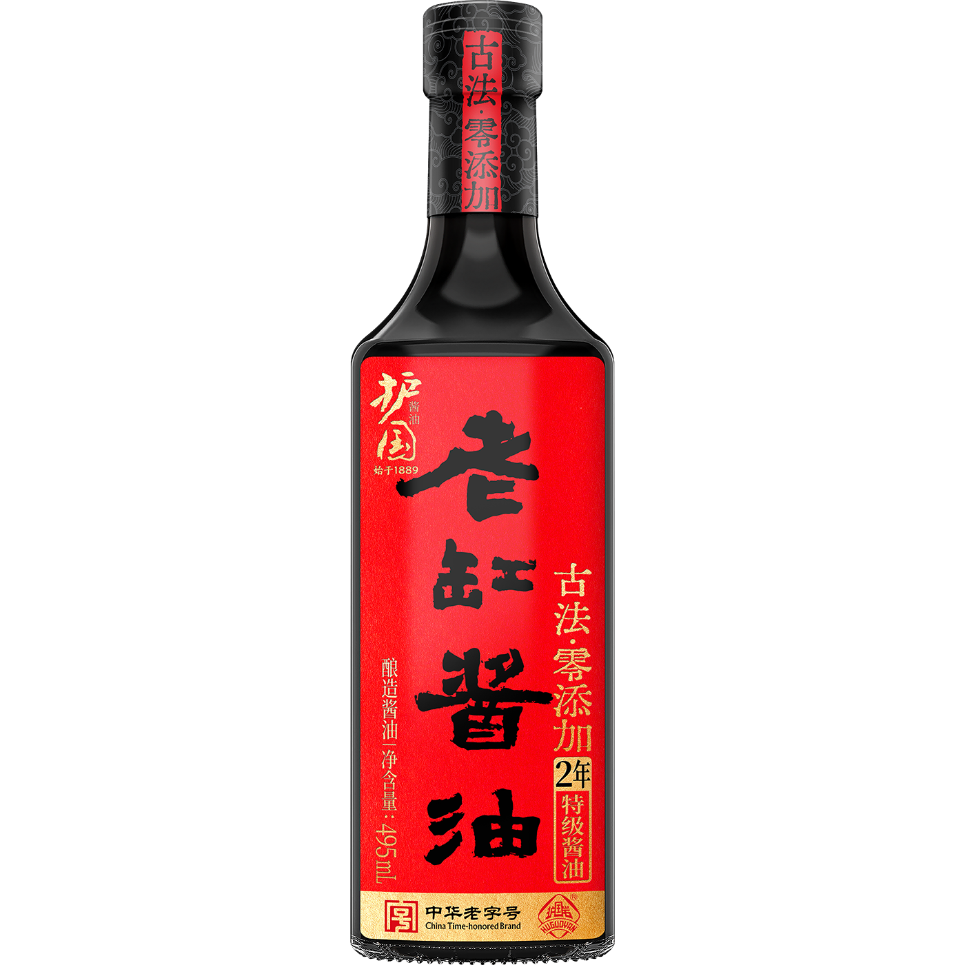 2年老缸酱油495ml