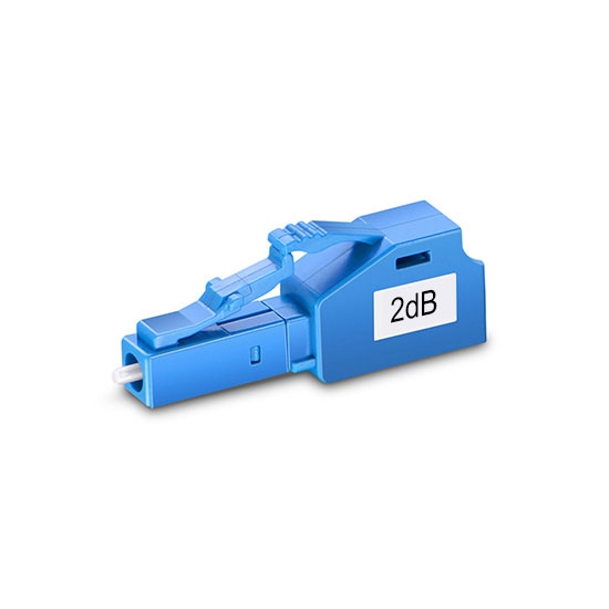 LC UPC SMF Fixed Fiber Optic Attenuator