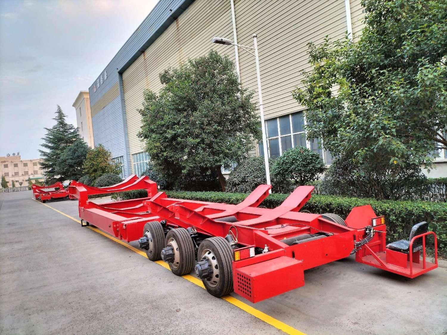 Wind turbine blade trailer