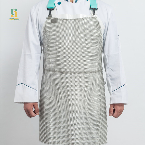 鋼環防割圍裙  （Metal ring cut resistant apron）