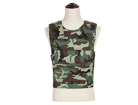 Jungle camouflage body armor