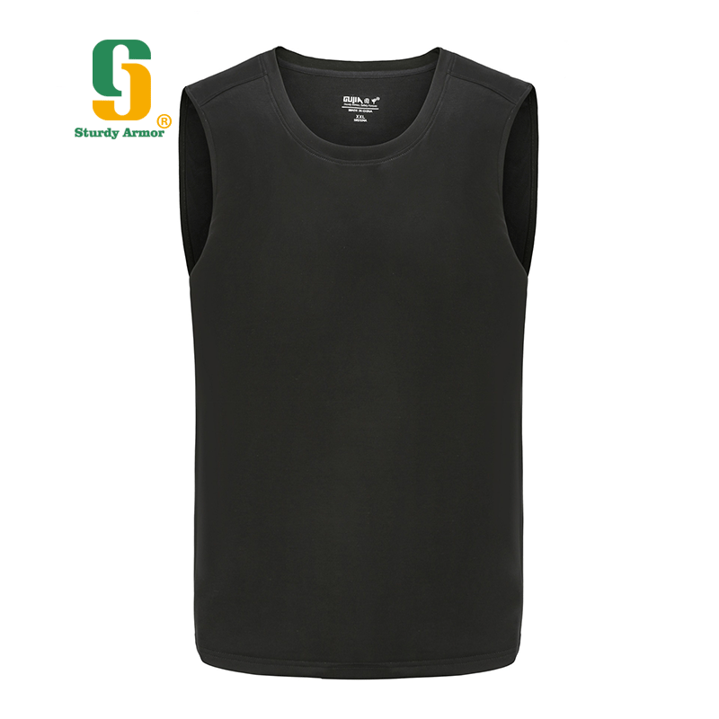 Black stab vest