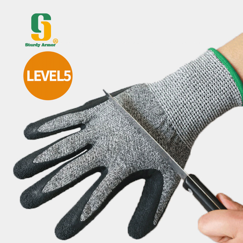 Nitrile anti-cut gloves