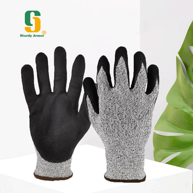 Nitrile dip glove