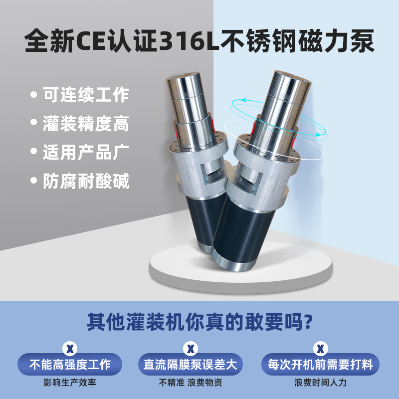 磁力泵液体灌装机