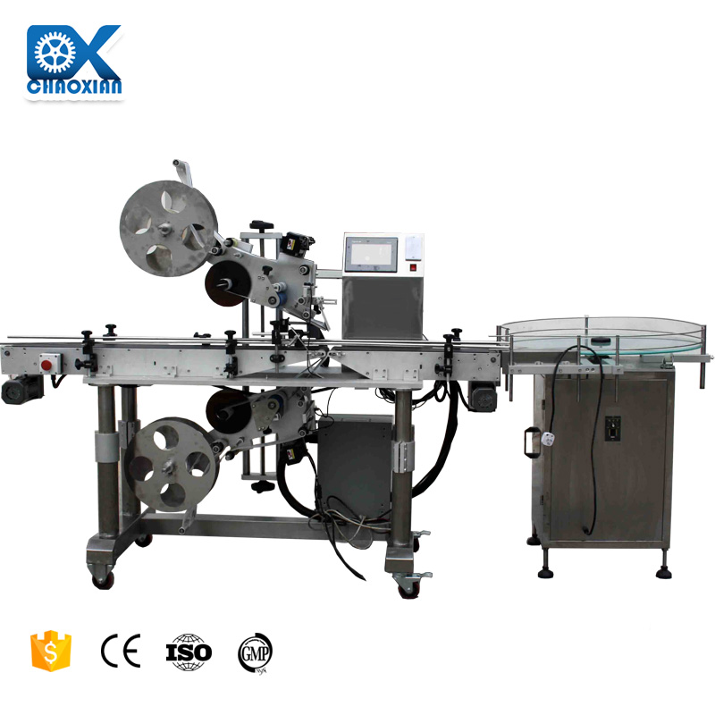 ALM72 Automatic Top and Bottom Labeling Machine