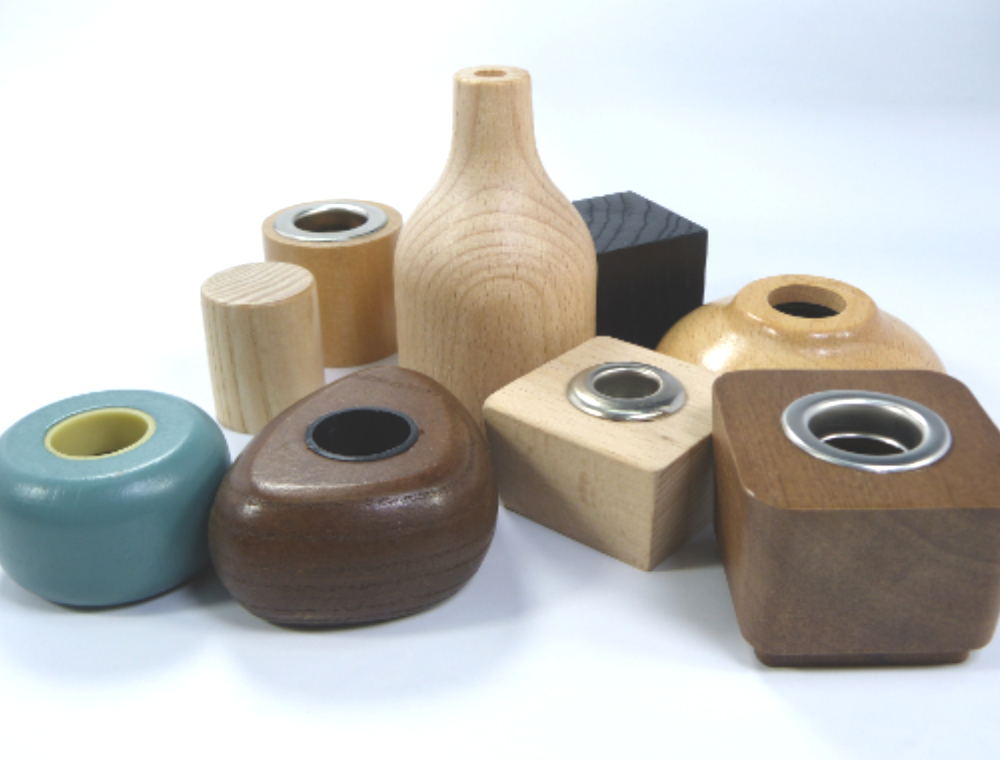 Wooden caps