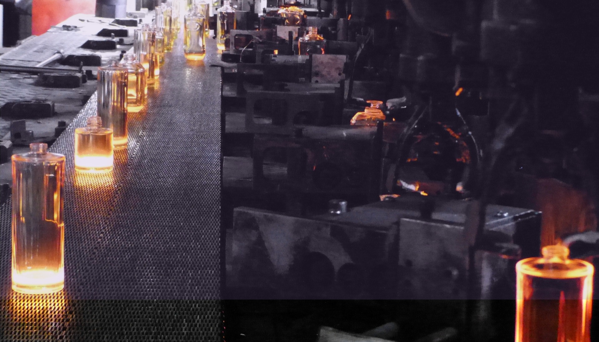 perfume bottle production