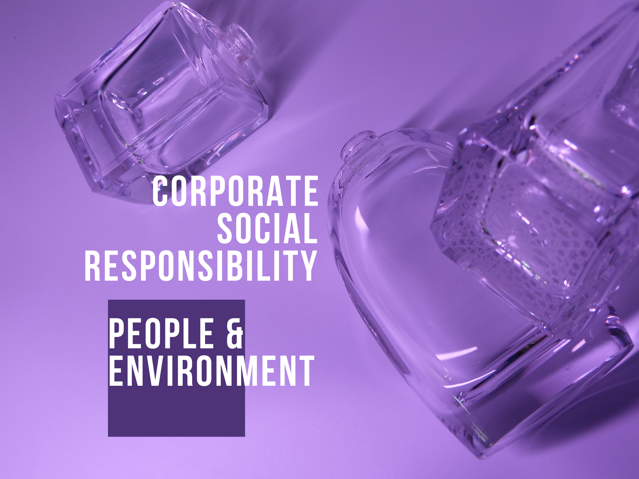 CSR corporate social respnsiblity in glassware factory