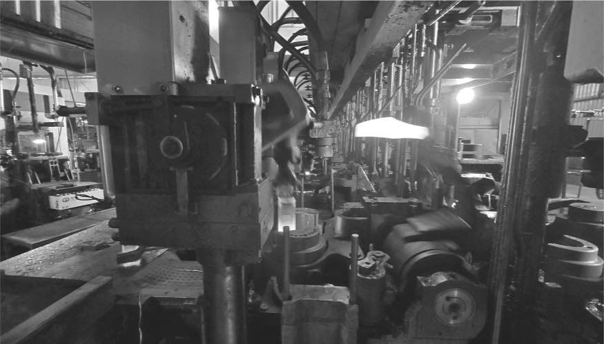 massive glass perfume bottle production