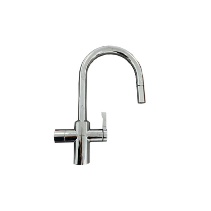4 in 1 digital pull out boiling water tap