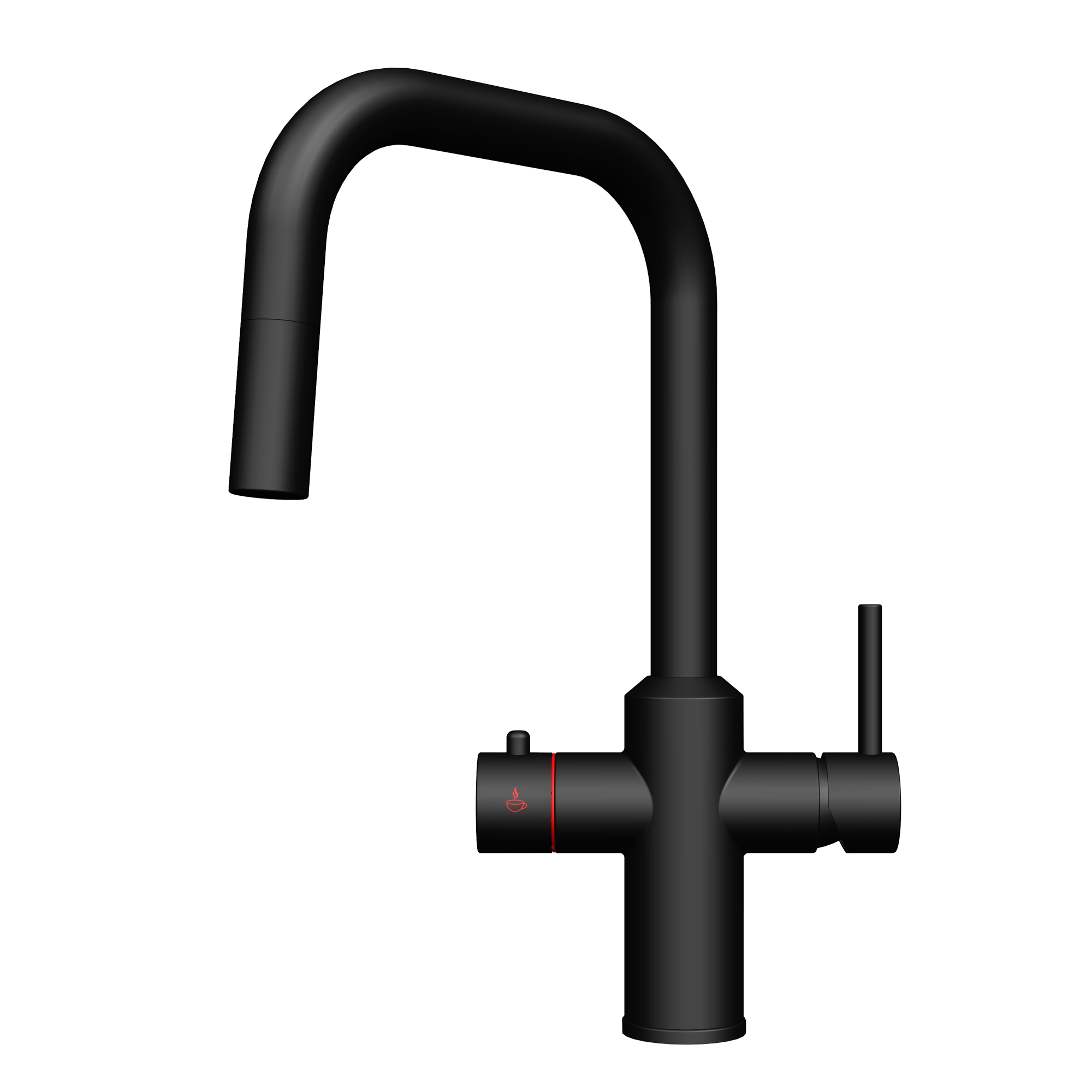4-in-1 Pull Down Boiling Water Tap | Hot, Cold, Filtered & Boiling Water