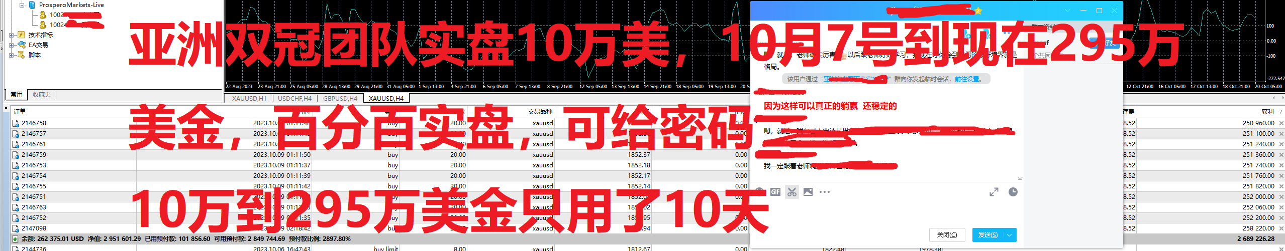 黄金实盘500