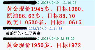 黄金指导10月19指导