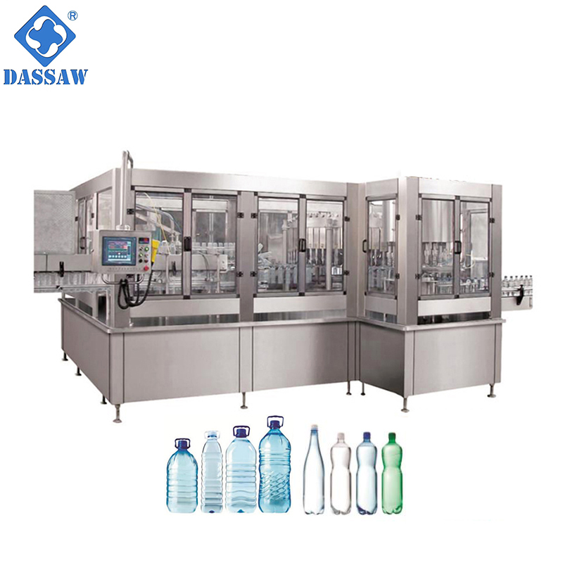 350ml 500ml Mineral Water Carbonated Drinking Filling Production Line