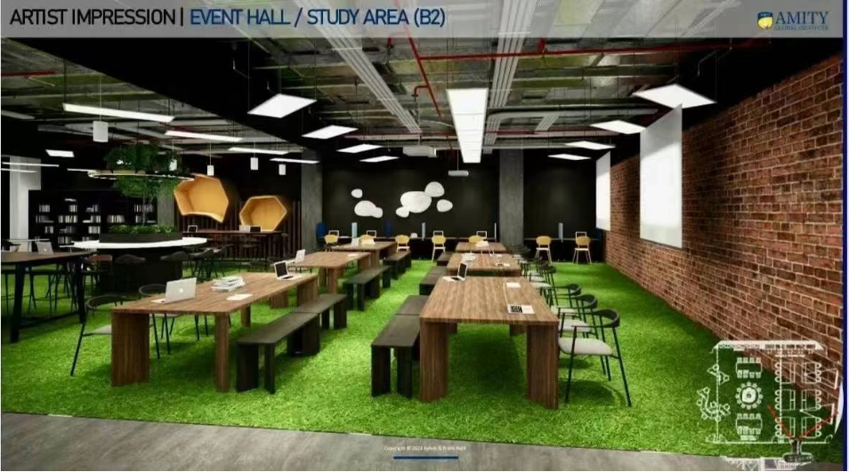 祝贺阿米提全球学院，新校区将在2月份投入使用，先睹为快7