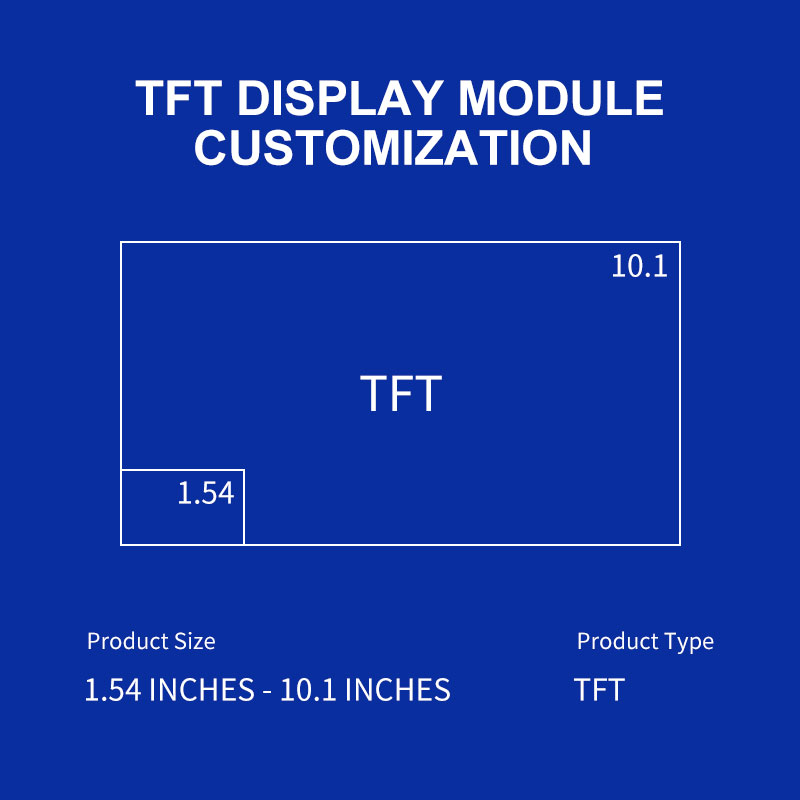 TFT display module customization