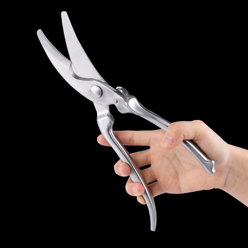 Full stainless steel poultry shears Heavy Duty shears C10-01