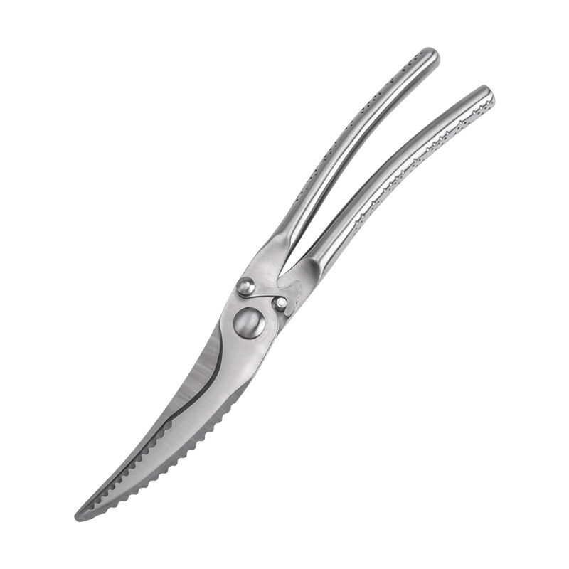 Full stainless steel Heavy Duty poultry shears C10-02