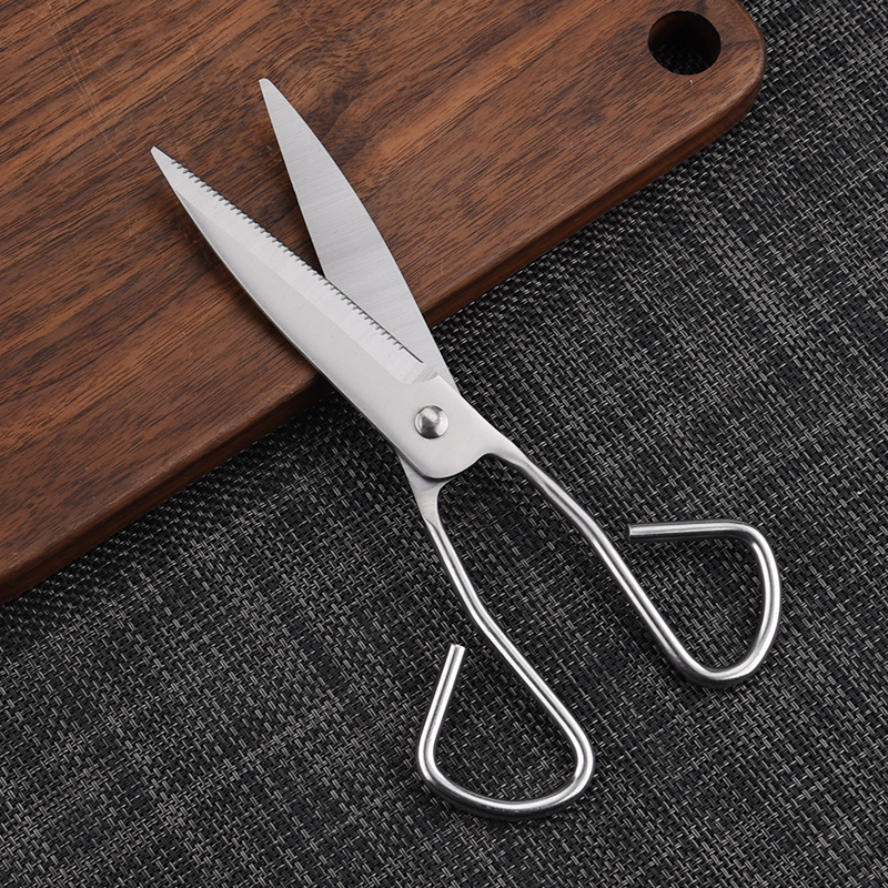 High Quality Professional Household Multi functional Stainless Steel Kitchen Scissors B8-09