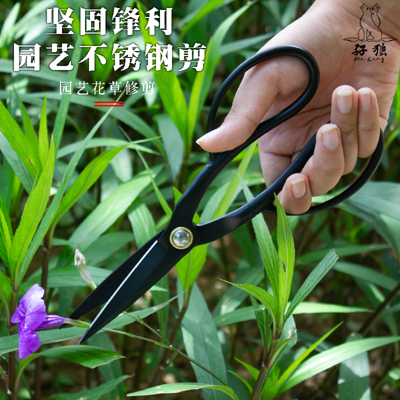 Bonsai Scissors - Traditional Butterfly Bonsai Pruner Shear for Precise Trimming Pruning and Deadheading of Flowers Plants, Japanese Bonsai Garden Tools