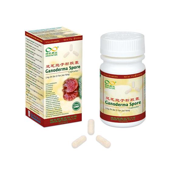 LingZhiBaoZiFenJiaoNang(300mgx50) GanodermaSpore Capsule