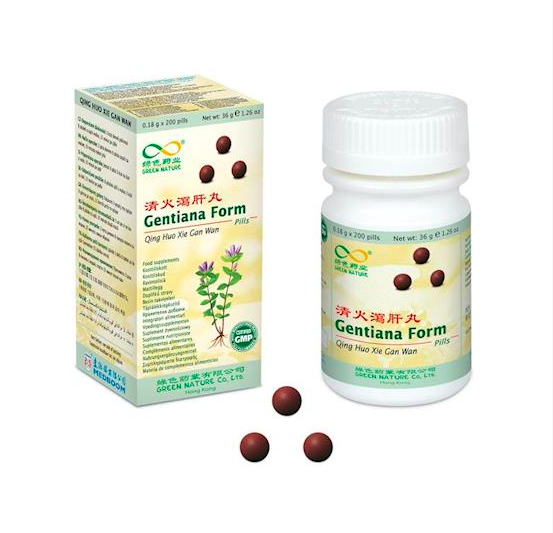 QingHuoXieGanWan (0.18gx200pill) Gentiana Pills