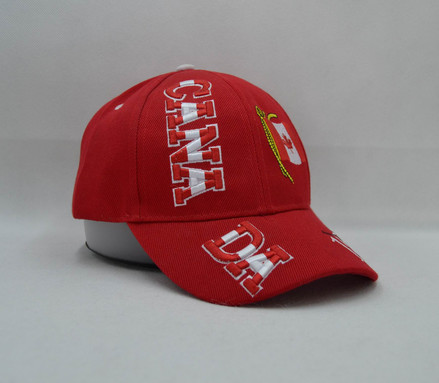 6204 acrylic colorful 3D embroidery cap