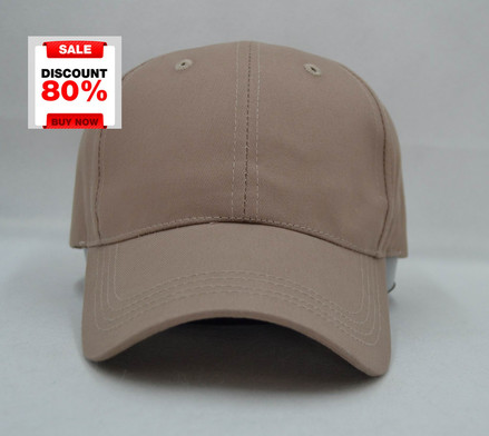 discount 6205 6panels baseball cap,cover peak headwear,beige,