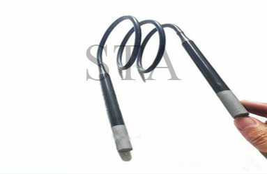 Sprial shaper MoSi2 heating elements